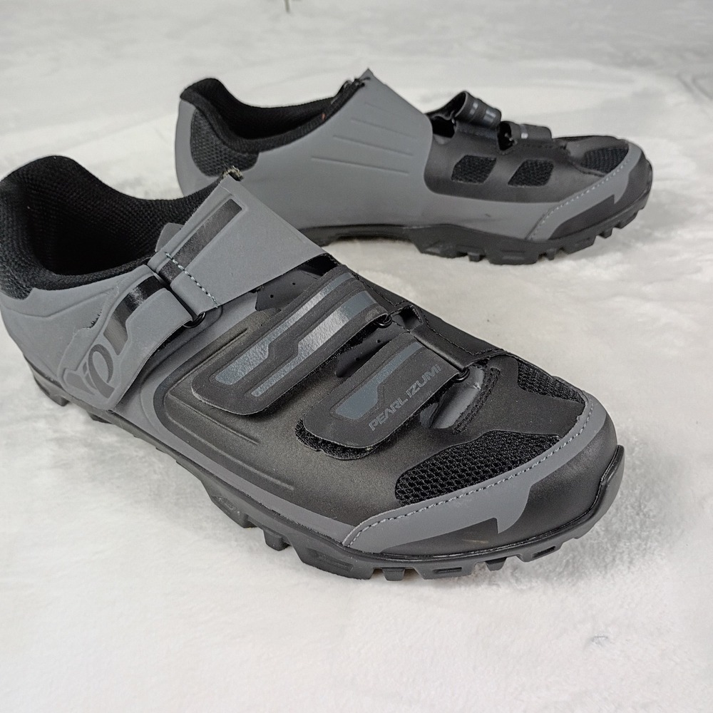 Pearl Izumi Cycling Shoes Women 41 Black Grey All-Road v4 Mountain Bike SPD Gear